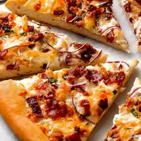 Chicken Bacon Ranch Pizza
